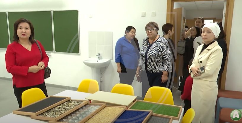 Қостанай ауданына қарасты Заречный аулында, жуырда ашылған Жайлы мектепте бүгін Ашық есік күні өтті