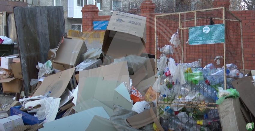 Биыл Қостанайда ірі көлемдегі қоқыс жинайтын 65 орын орнату жоспарлануда